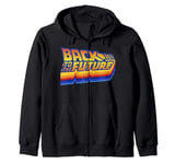 Back To The Future 35th Anniversary Retro Logo Sweat à Capuche