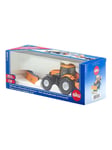 SIKU 1:50 Tractor With Plough And Salt Spreader