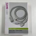NEUF NEW câble VGA RC/A audio pour console xbox 360 optique blanc
