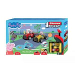 Peppa Pig Carrera First  Super George vs Peppa On The Track Gran Prix Race Set