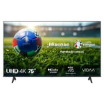 TV LED Hisense 75A6N 189 cm 4K UHD 2024 Gris foncé