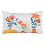 BigBuy Home Coussin en Polyester Vase 50 x 30 cm