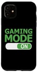 Coque pour iPhone 11 Mode de jeu sur console de jeu vidéo amusante PC de jeu