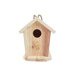 Love Story, Nichoir Cabane A Suspendre Bois De Pin 13 * 12*H18Cm