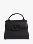 Pre-loved Valentino VSling Leather Shoulder Bag, Black