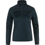 Fjällräven Womens Abisko Lite Fleece Half Zip (Blå (ULTRAMARINE/537) Large)