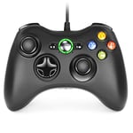 Dhaose Xbox 360 controller, Game Controller USB Wired PC Joystick Gamepad for Xbox 360,Improved Ergonomic Design Controller,Support Xbox 360 PC Windows 7/8/10