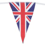 UNION FLAG BUNTING 3M Patriotic Garden Party BBQ Summer Reusable Decor Garland