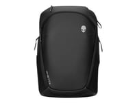 Alienware Horizon Travel Backpack 18 - Notebookryggsekk - Inntil 18" - Galaxyweave-Svart - 3 Years Basic Hardware Warranty