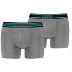 Boxers Levis  BOXER  MEN COLLEAGIC 2P - GREY MELANGE COMBO - L