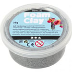 Foam Clay Lera - Metallisk Silver35 g