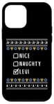 Coque pour iPhone 12 mini Gentil Coquin Hanoucca Levi Pull Moche