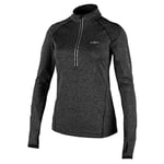 CMP Sweat de Sport pour Femme L Noir chiné