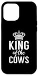 Coque pour iPhone 12 Pro Max Le roi des vaches amateur de vache