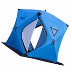 BLUE Portable Ice Fishing Shelter Easy Set-up Winter Fishing Tent Ice Fish SL