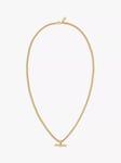 Orelia & Joe Curb Chain T-Bar Pendant Necklace