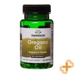 SWANSON Oregano Oil 120 Capsules Digestive System Health Support Supplement