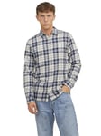 JACK & JONES Men's Jorjoshua Check Shirt Ls Casual, Big Dipper, XL