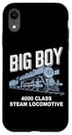 Coque pour iPhone XR Big Boy 4000 Locomotive à vapeur Locomotive Train Lover Lover