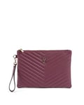 19V69 ITALIA Women's Handbag Purple V613 52 Sauvage Plum Bag Made in Italy, 28x20x2 cm