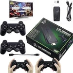 20 000+ 4K HDMI TV-spelkonsol för retrospel med 2 trådlösa handkontroller 4k Game Stick 100% Ny