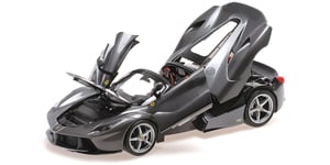 BBR Models 1:18 FERRARI LAFERRARI APERTA GRIGIO FERRO Modèle