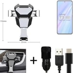 Car holder air vent mount for Vivo T3 cell phone mount