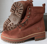 Timberland Women’s Courmayeur Valley 6 In Boot Rust Nubuck . Size-UK4.5 / EU37.5