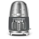 Cafetière filtre années 50 1,4 l acier - Smeg