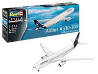 Revell 03816 Airbus A330-300 – Lufthansa « New Livery » Kit de Maquette en Plastique Non construit/Non Peint à l'échelle 1:144