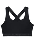 Crossback Mid Bra Black Under Armour