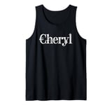 Cheryl Name Custom Flower Personalized Botanical Women Tank Top