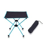 WYJW Tables Pliantes de Traiteur de Camping de Camping Pliage du Bureau léger de Table de Plateau idéal pour Le Camping et Le Barbecue Noirs pour Le dîner et la Partie de Pique-Nique (Couleur: no