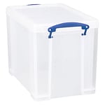 Really Useful Plastic Storage Box 19 Litre Clear