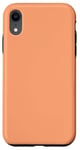 Coque pour iPhone XR Coque abricot orange