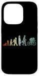 Coque pour iPhone 14 Pro Evolution d'un cycliste Amoureux du vélo Biking