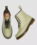 NEW IN BOX!! Dr Martens 1460 Pale Olive Smooth LEATHER Boots Size UK 11