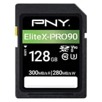 PNY 128GB X-PRO 90 Class 10 U3 V90 UHS-II SD Flash Memory Card