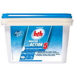 Chlore stabilisé hth® MAXITAB Action 5 - Galets 135g - 2,7 kg