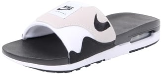 Nike Homme Air Max 1 Athletic-Sandals, White Black Lt Neutral Grey, 38.5 EU