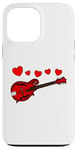 Coque pour iPhone 13 Pro Max Mandoline Saint Valentin Musicien