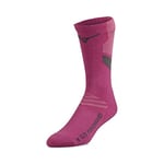 Mizuno Unisex's Volleyball Runbird Crew Socks, Shocking Pink, S (Pack of 2)