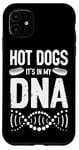 iPhone 11 Hot Dog Adult Hot Dogs It's In My Dna Case