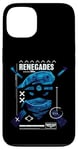 Coque pour iPhone 13 Sniper Elite Renegades Faction Multijoueur Logo Bleu