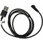 Vhbw - Câble de chargement compatible avec Aftershokz OpenRun Pro AS810 écouteurs - Câble, Noir, 100 cm