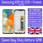 Samsung Galaxy A23 5G A236 Replacement LCD Display Screen Touch Digitizer +Frame