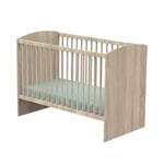 Sauthon Lit bébé Access MARRON