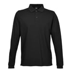 Tee Jays Miesten Luxury Stretch pitkähihainen Polo paita, Musta UTFK883_black