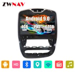 ZWNAV Andriod 9.0 Car Stereo Sat Nav GPS Navigation For Renault Clio 2017-2018 Car CD DVD Player Bluetooth 10.1 Inch Touch Screen Wifi
