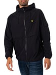 Lyle & ScottHooded Windbreaker Jacket - Jet Black